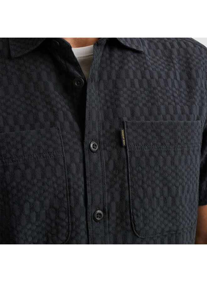 PSIS2504214 5281 PME Legend Short Sleeve Shirt Jacquard Salute