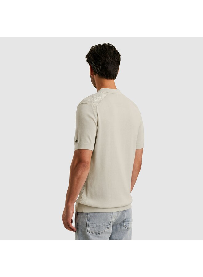 CPSS2505898 7014 Cast Iron Short sleeve polo cotton modal Silver Birch