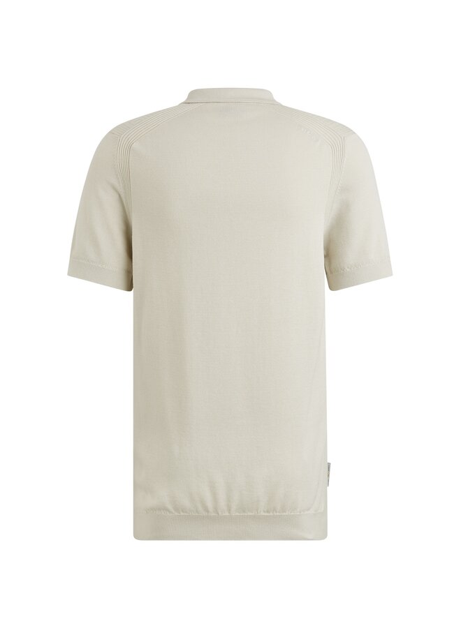 CPSS2505898 7014 Cast Iron Short sleeve polo cotton modal Silver Birch