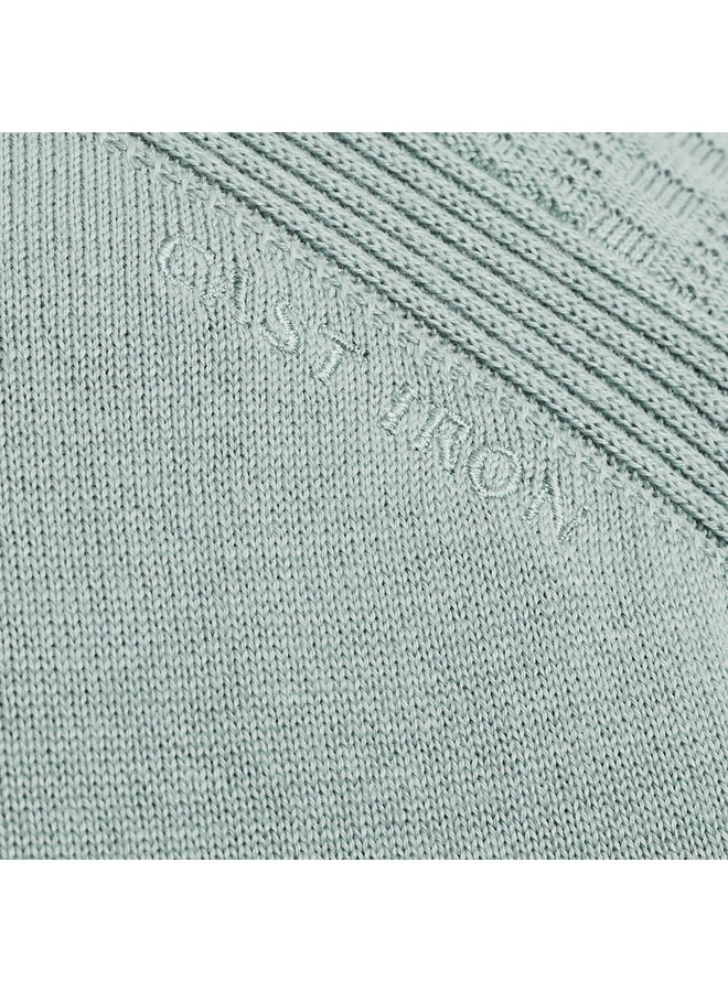 CPSS2505898 5225 Cast Iron Short sleeve polo cotton modal Slate