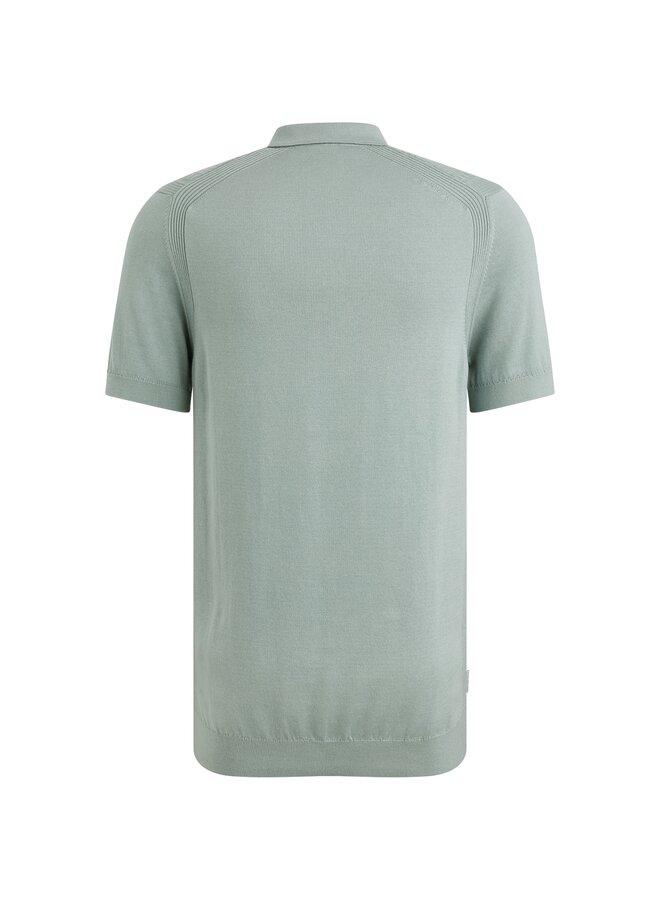 CPSS2505898 5225 Cast Iron Short sleeve polo cotton modal Slate