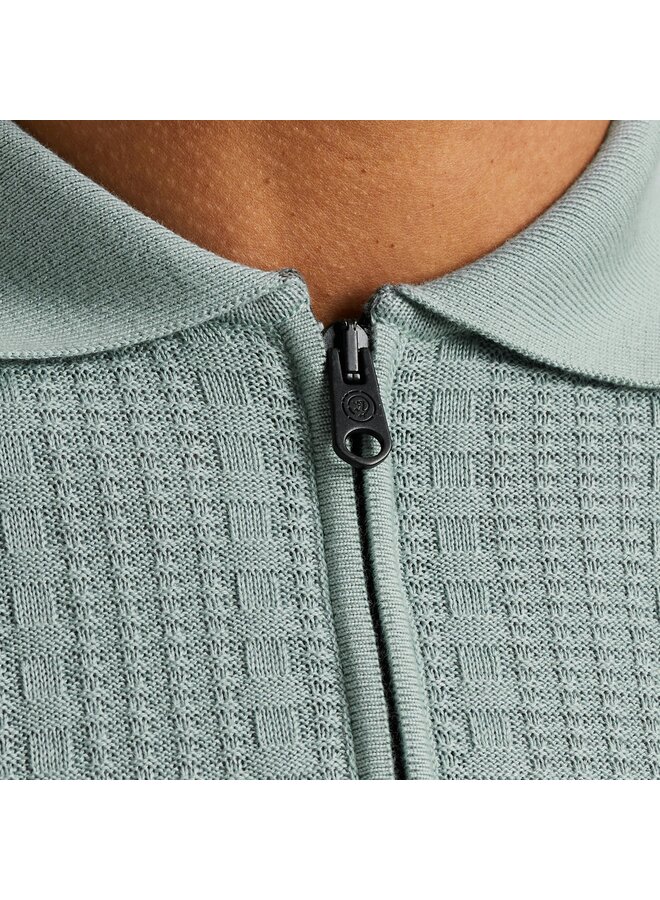 CPSS2505898 5225 Cast Iron Short sleeve polo cotton modal Slate