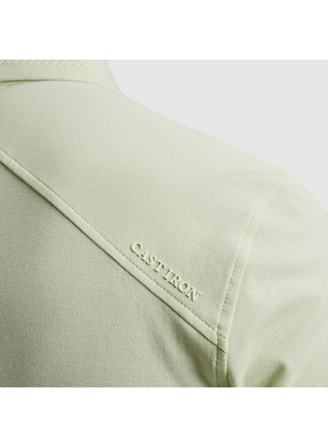 CPSS2505894 6355 Cast Iron Short sleeve polo essential fine pique slim Meadow Mist