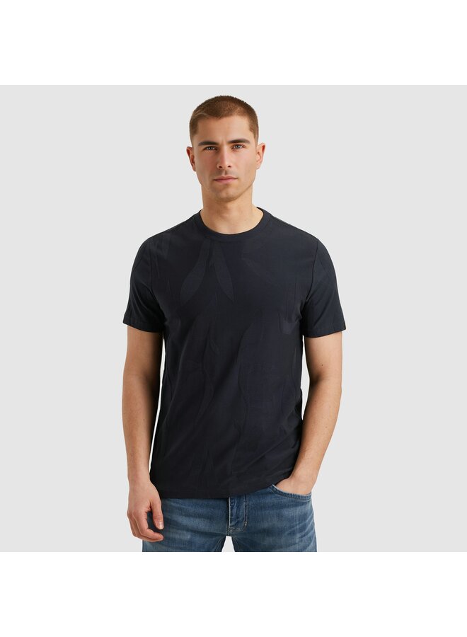 PTSS2505579 5281 PME Legend Short sleeve r-neck jacquard jersey Salute