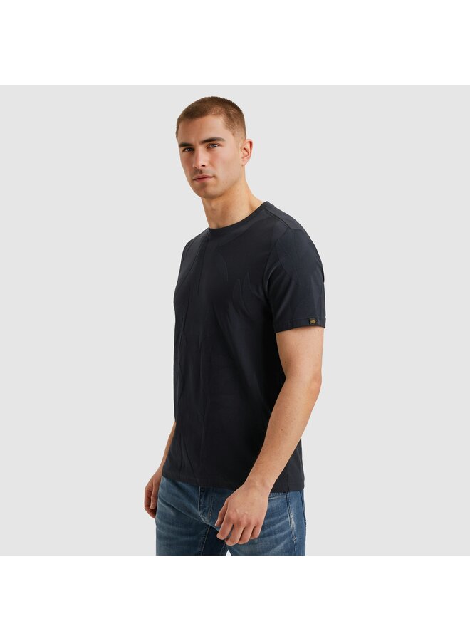 PTSS2505579 5281 PME Legend Short sleeve r-neck jacquard jersey Salute