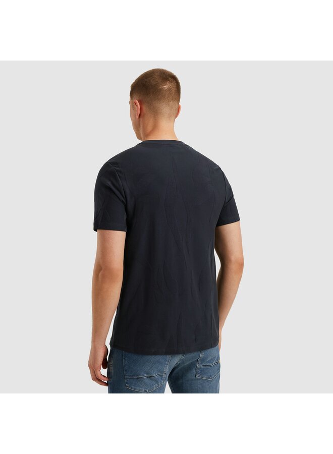 PTSS2505579 5281 PME Legend Short sleeve r-neck jacquard jersey Salute