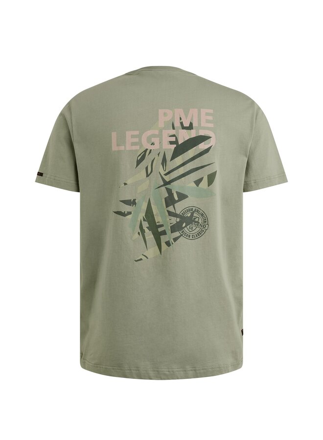 PTSS2505571 6170 PME Legend Short sleeve r-neck single jersey digital print Shadow