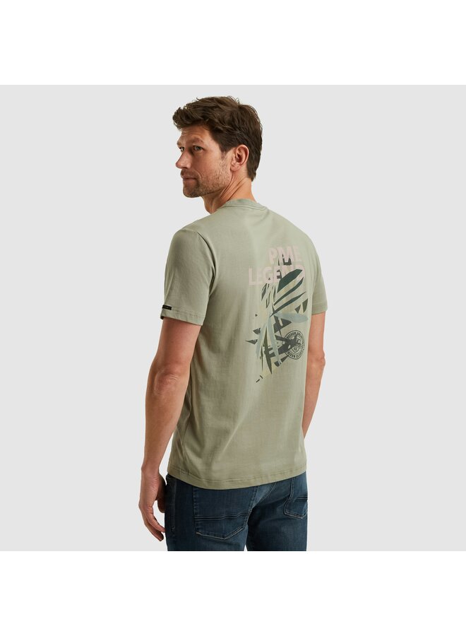 PTSS2505571 6170 PME Legend Short sleeve r-neck single jersey digital print Shadow