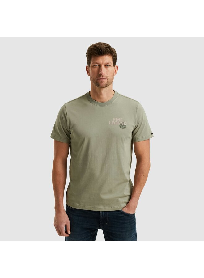 PTSS2505571 6170 PME Legend Short sleeve r-neck single jersey digital print Shadow