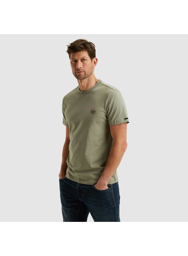 PTSS2505571 6170 PME Legend Short sleeve r-neck single jersey digital print Shadow