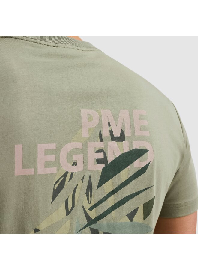 PTSS2505571 6170 PME Legend Short sleeve r-neck single jersey digital print Shadow