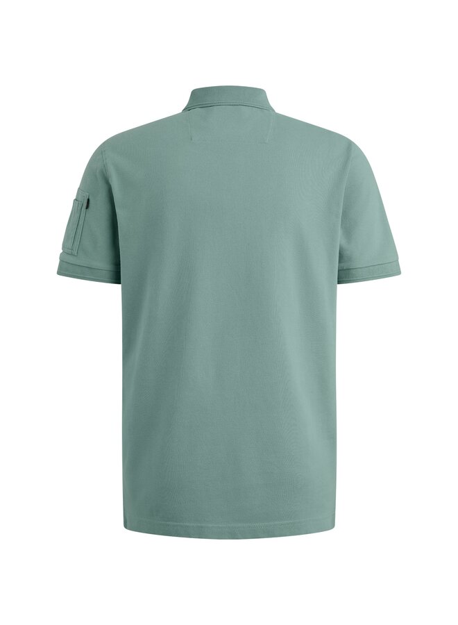 PPSS2505899 5149 PME Legend Short sleeve polo trackway polo Cameo Blue