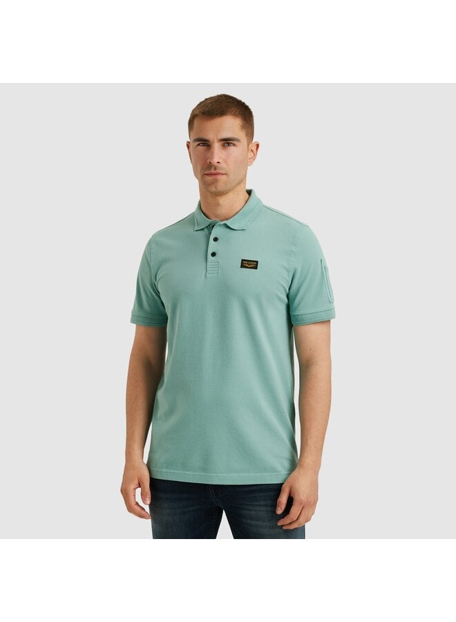 PPSS2505899 5149 PME Legend Short sleeve polo trackway polo Cameo Blue