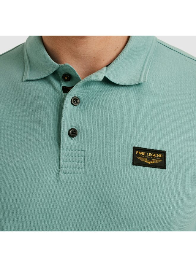 PPSS2505899 5149 PME Legend Short sleeve polo trackway polo Cameo Blue