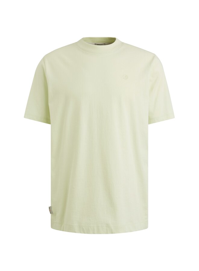 CTSS2505587 6355 Cast Iron Short sleeve r-neck regular fit single jersey Meadow Mist