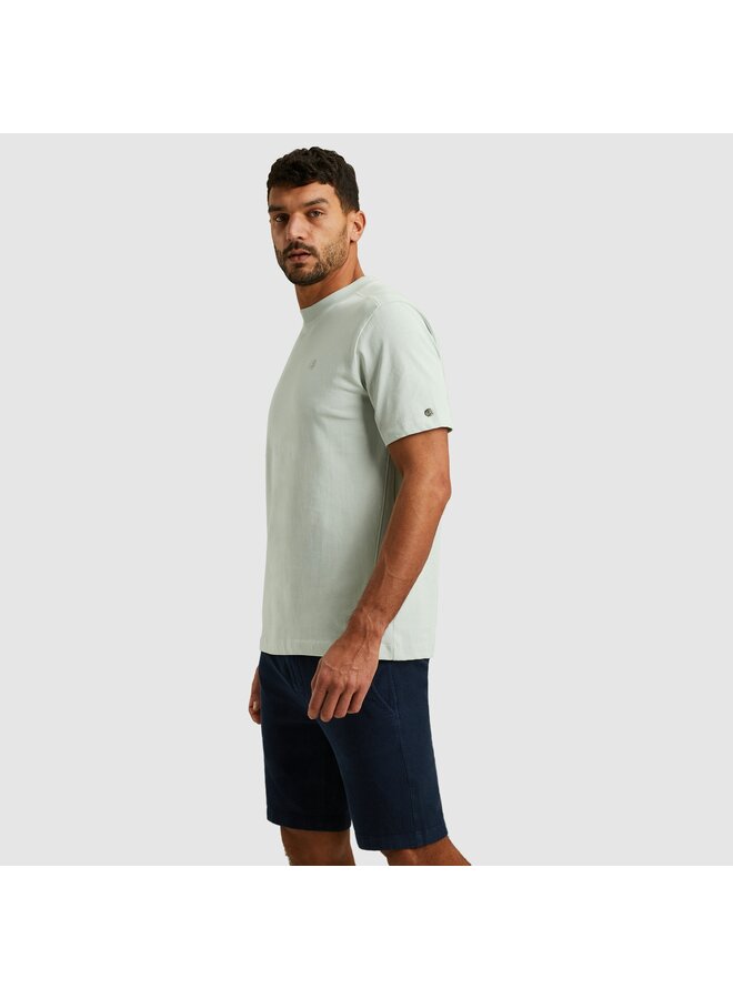 CTSS2505587 5205 Cast Iron Short sleeve r-neck regular fit single jersey Sky Gray