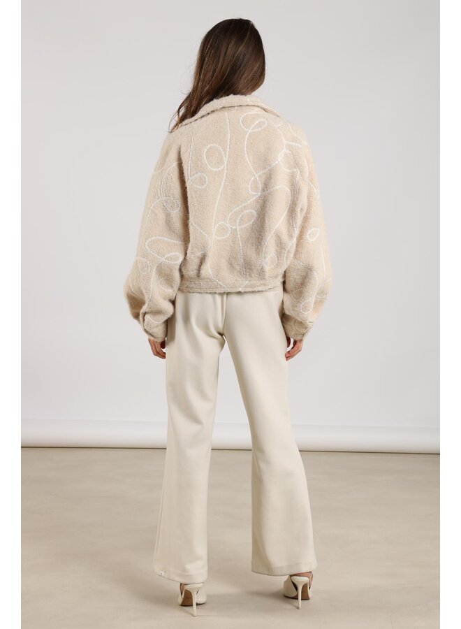 NKS09008 17 Nukus Jill Pants Scuba Off White