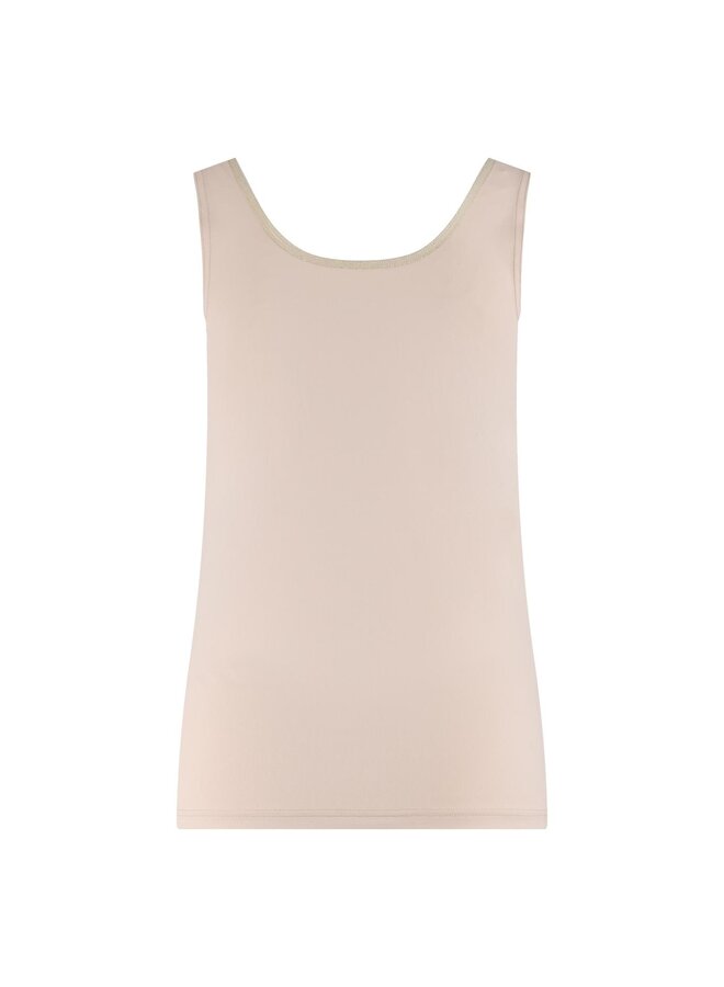 NKS06001 370 Nukus Juba Singlet Dusty Pink/Gold