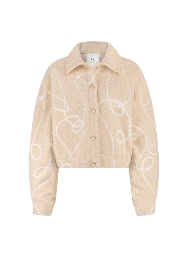 NKF13017 9 Nukus Milou Jacket Sand