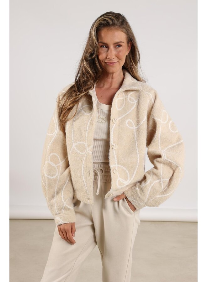 NKF13017 9 Nukus Milou Jacket Sand