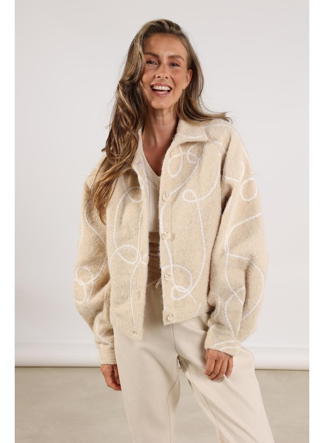 NKF13017 9 Nukus Milou Jacket Sand