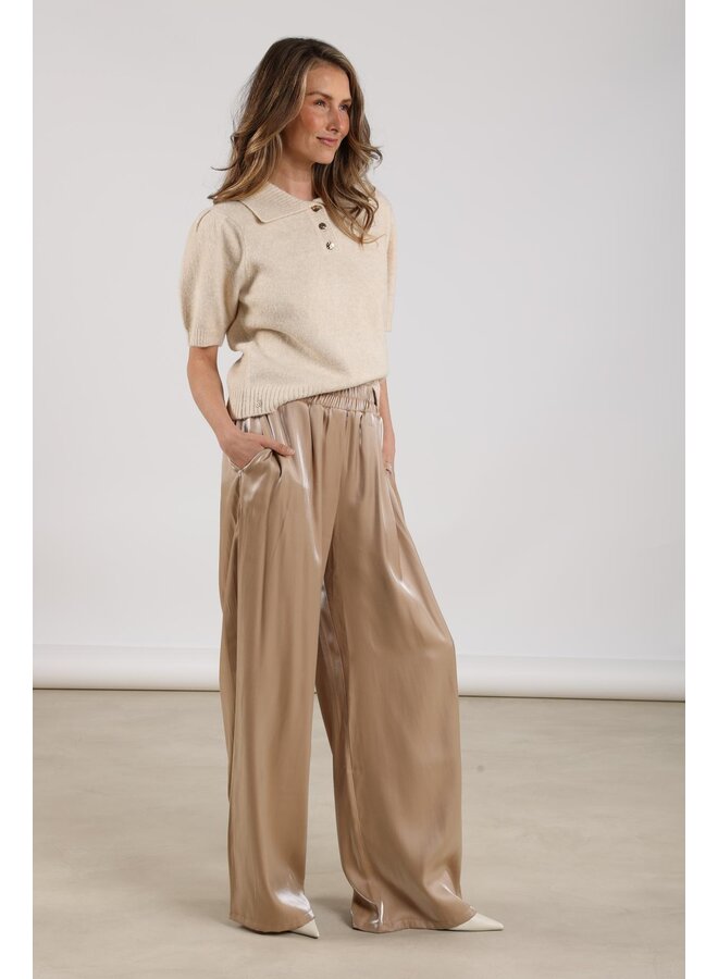 NKF09044 9 Nukus Doorty Pants Shiny Sand