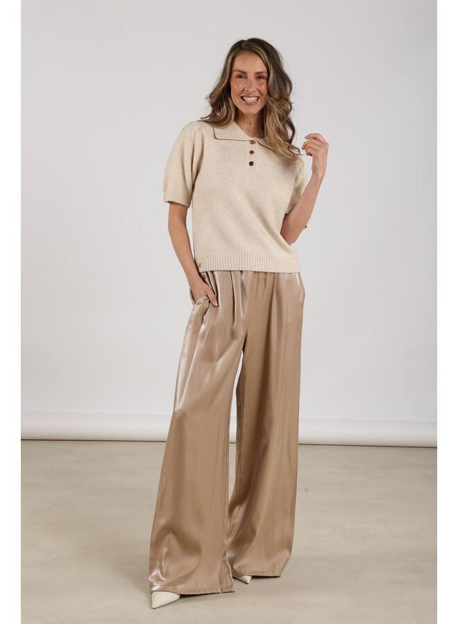 NKF09044 9 Nukus Doorty Pants Shiny Sand