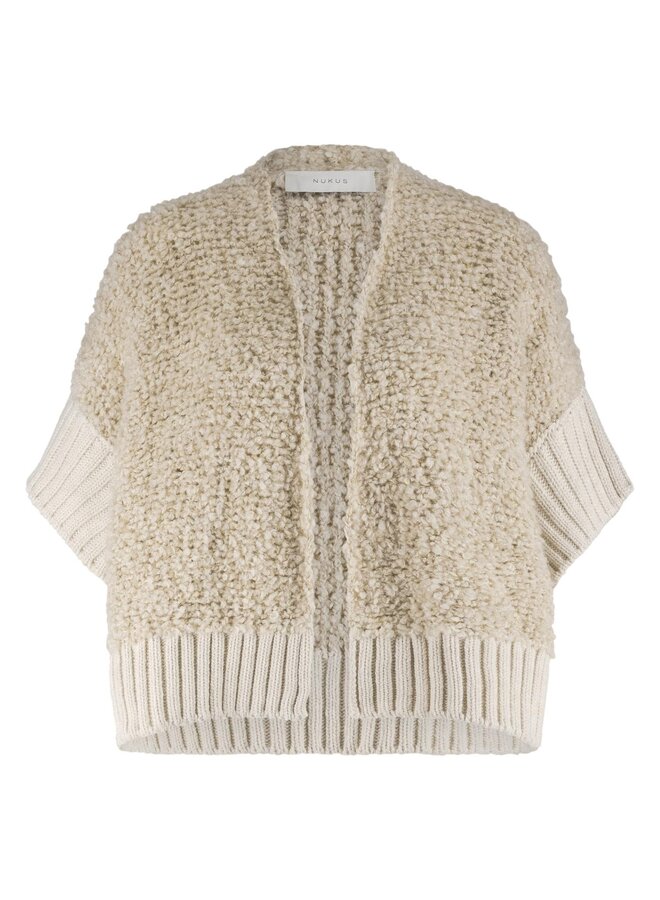 NKF05004 9 Nukus Belle Cardigan Sand