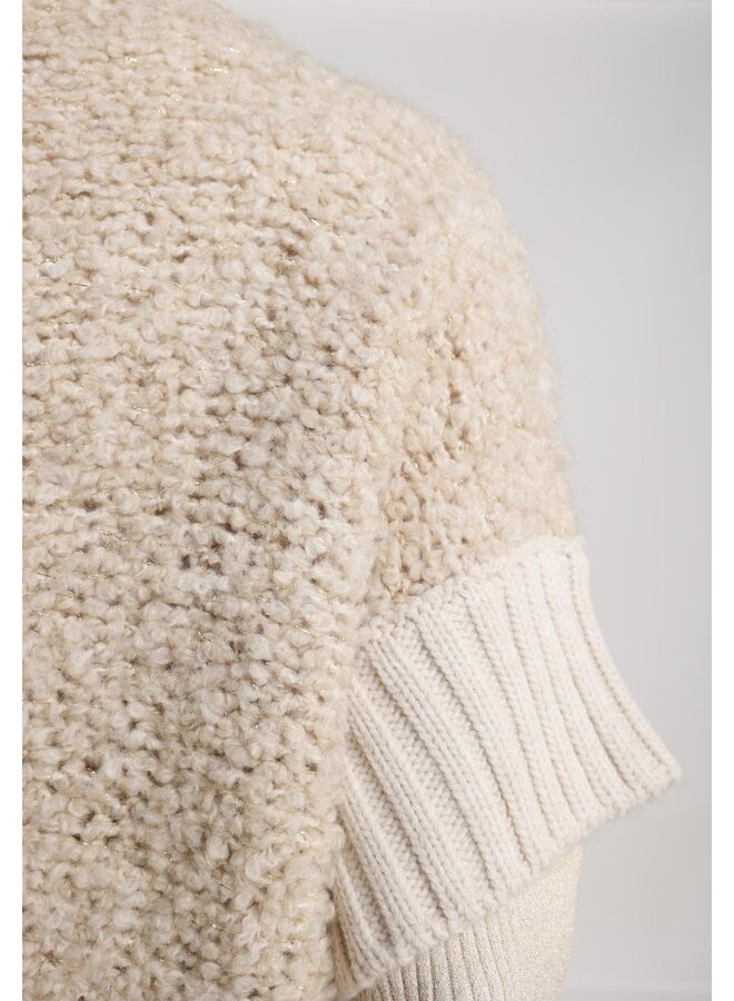 NKF05004 9 Nukus Belle Cardigan Sand