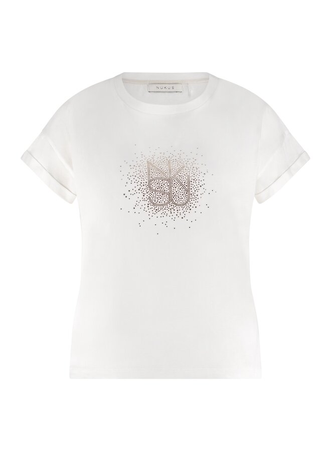 NKF04008 17 Nukus Vilamoura Shirt NK Strass Off White