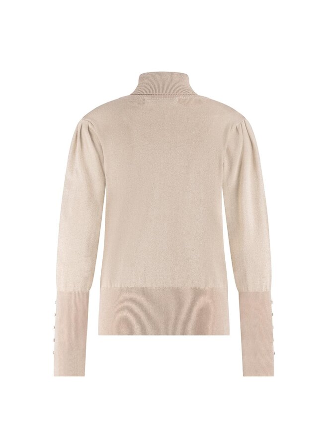 NKF03005 266 Nukus Sylvia Pullover Lurex Dusty Pink