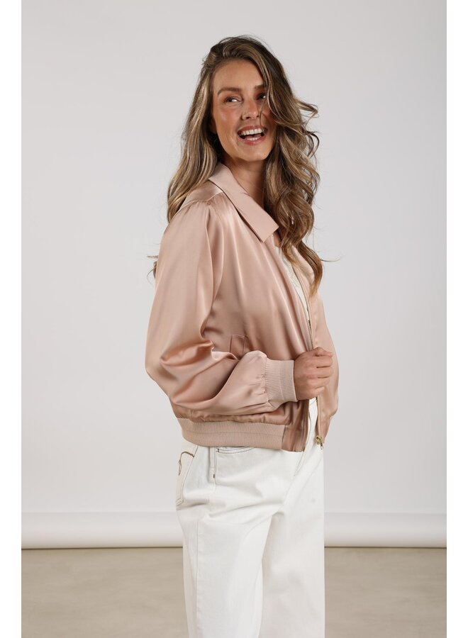 NKF13036 266 Nukus Noa Bomber Dusty Pink