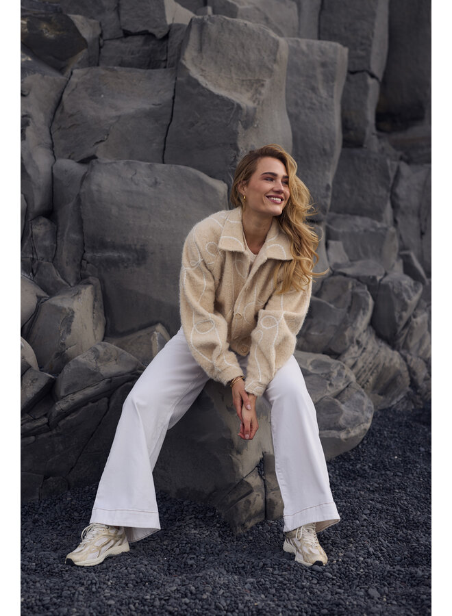 NKF13017 9 Nukus Milou Jacket Sand