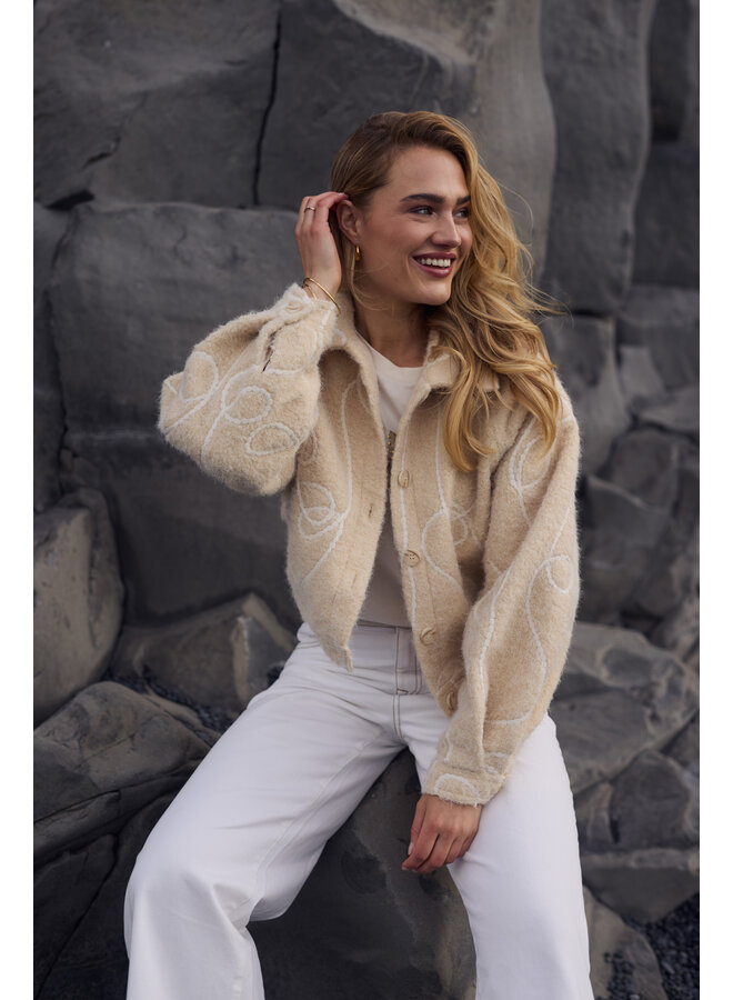 NKF13017 9 Nukus Milou Jacket Sand