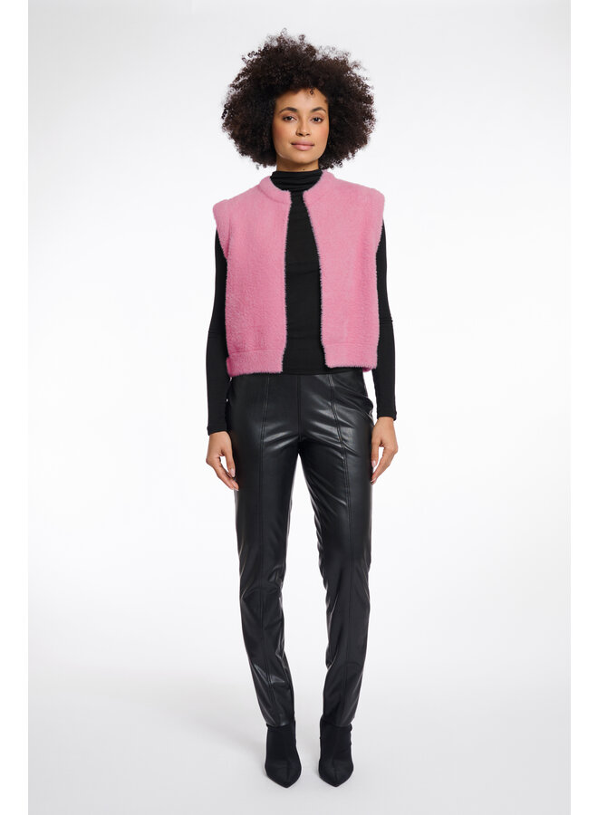 Elona.5002511 Rino en Pelle Short waistcoat  Mauve pink