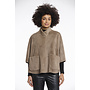 Dewi.7002511 Rino en Pelle Faux fur cape Toffee