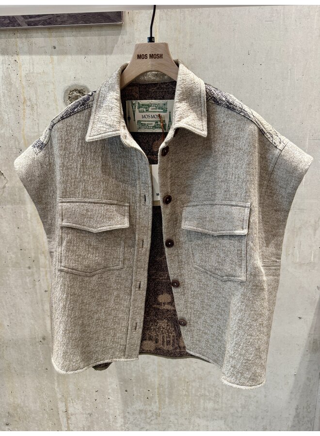 174920 155 MosMosh MM Versa Tale Vest Brindle