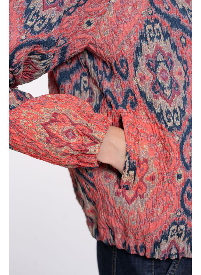 55700-20 420 Geisha Jacket print pink/blue
