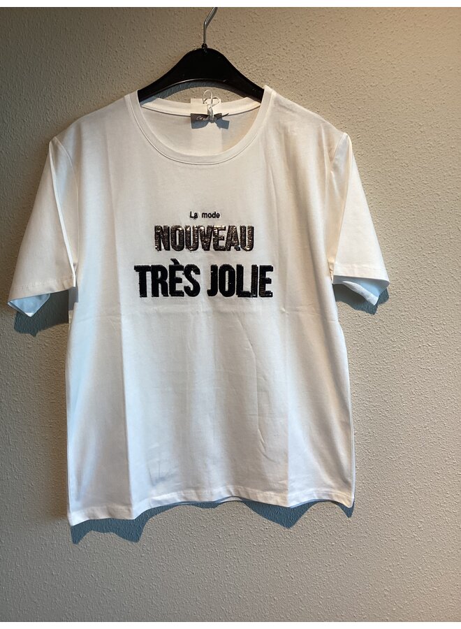 52609-41 010 Geisha T-shirt "nouveau" off-white/sand