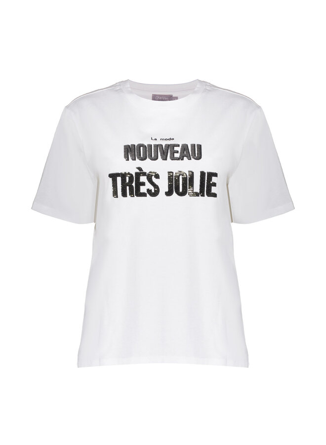 52609-41 010 Geisha T-shirt "nouveau" off-white/sand