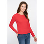 52603-41 450 Geisha T-shirt rib round neck red