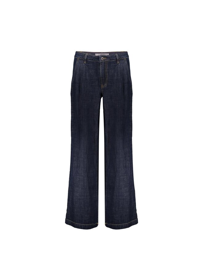 51506-10 880 Geisha Jeans pleads dark blue denim