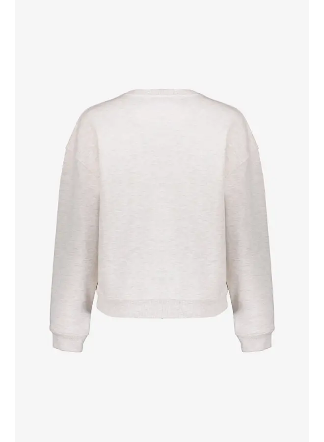 52602-41 715 Geisha Sweater "Boston" beige melange/green