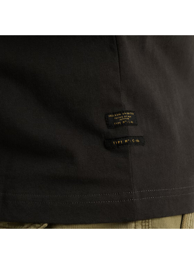 PTSS2506552 9140 PME Legend Short sleeve r-neck open end jersey Obsidian