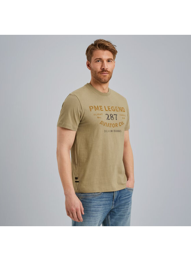 PTSS2506552 6391 PME Legend Short sleeve r-neck open end jersey Silver Sage
