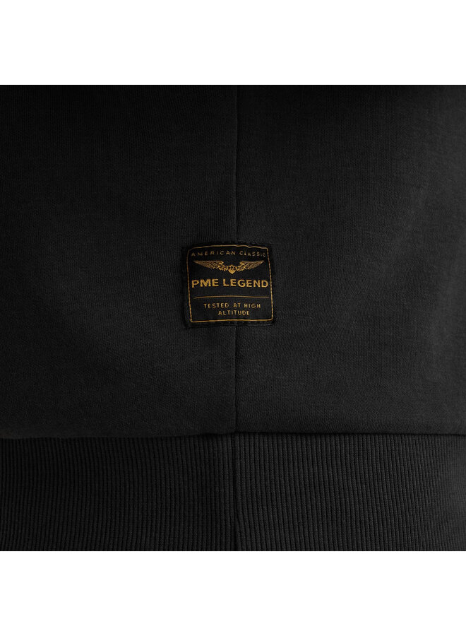 PSW2506421 9140 PME Legend Crewneck interlock light sweat Obsidian