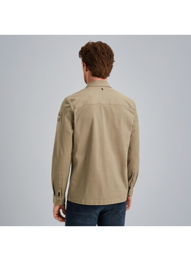 PSI2506240 6391 PME Legend Long Sleeve Shirt Ctn/elastane Cavalry Twill Silver Sage