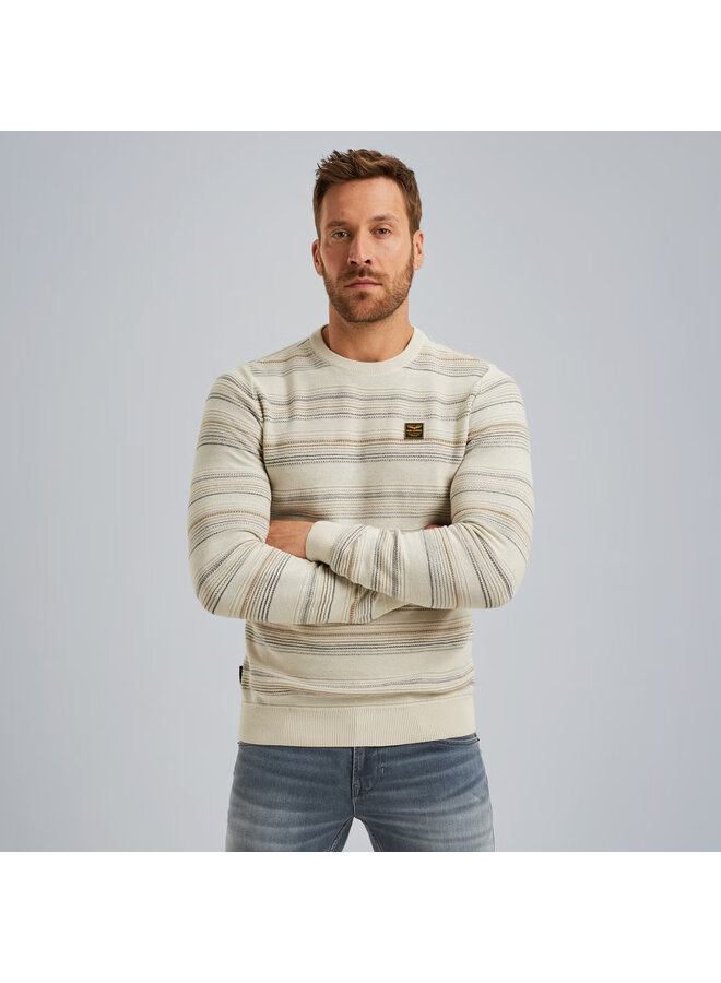 PKW2506313 7011 PME Legend R-neck structured stripe Birch