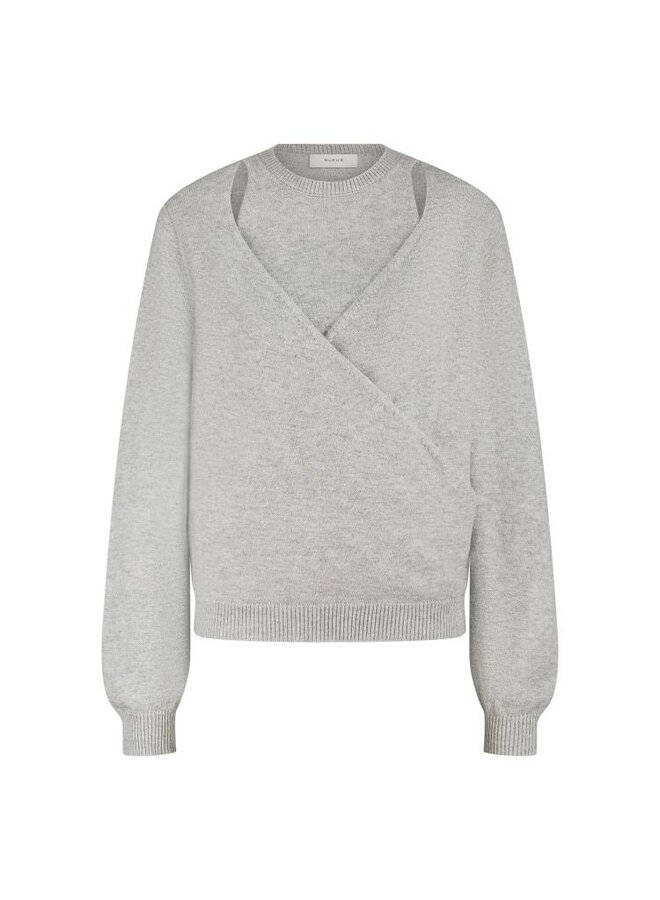 NKF03039 3 Nukus Fifi Pullover Grey