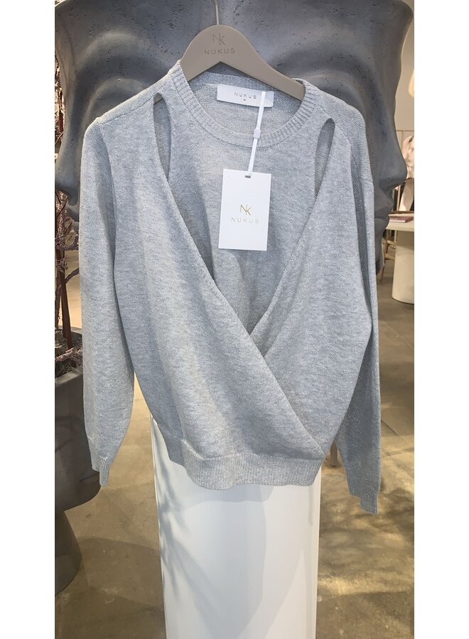 NKF03039 3 Nukus Fifi Pullover Grey